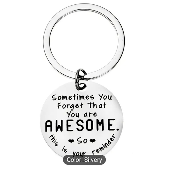 Appreciation you are awesome Keychain gift BNWT - Picture 2 of 4